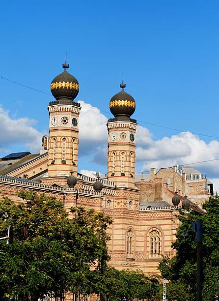Great Synagogue in Budapest stock photo