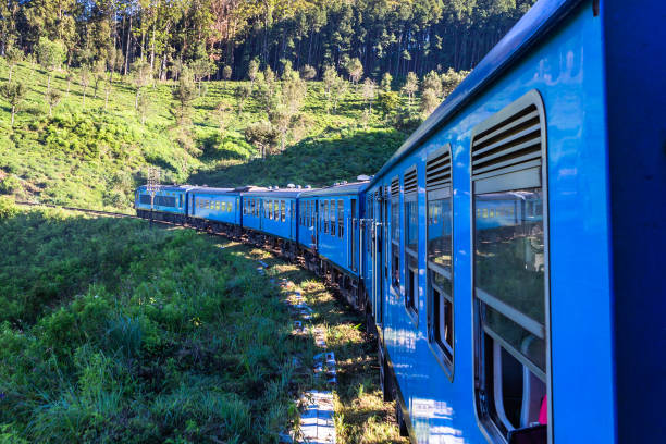 istock Train from Ella to Kandy . Sri Lanka. 1131455163