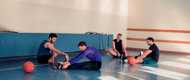 istock basketball players playing basketball 1131457716