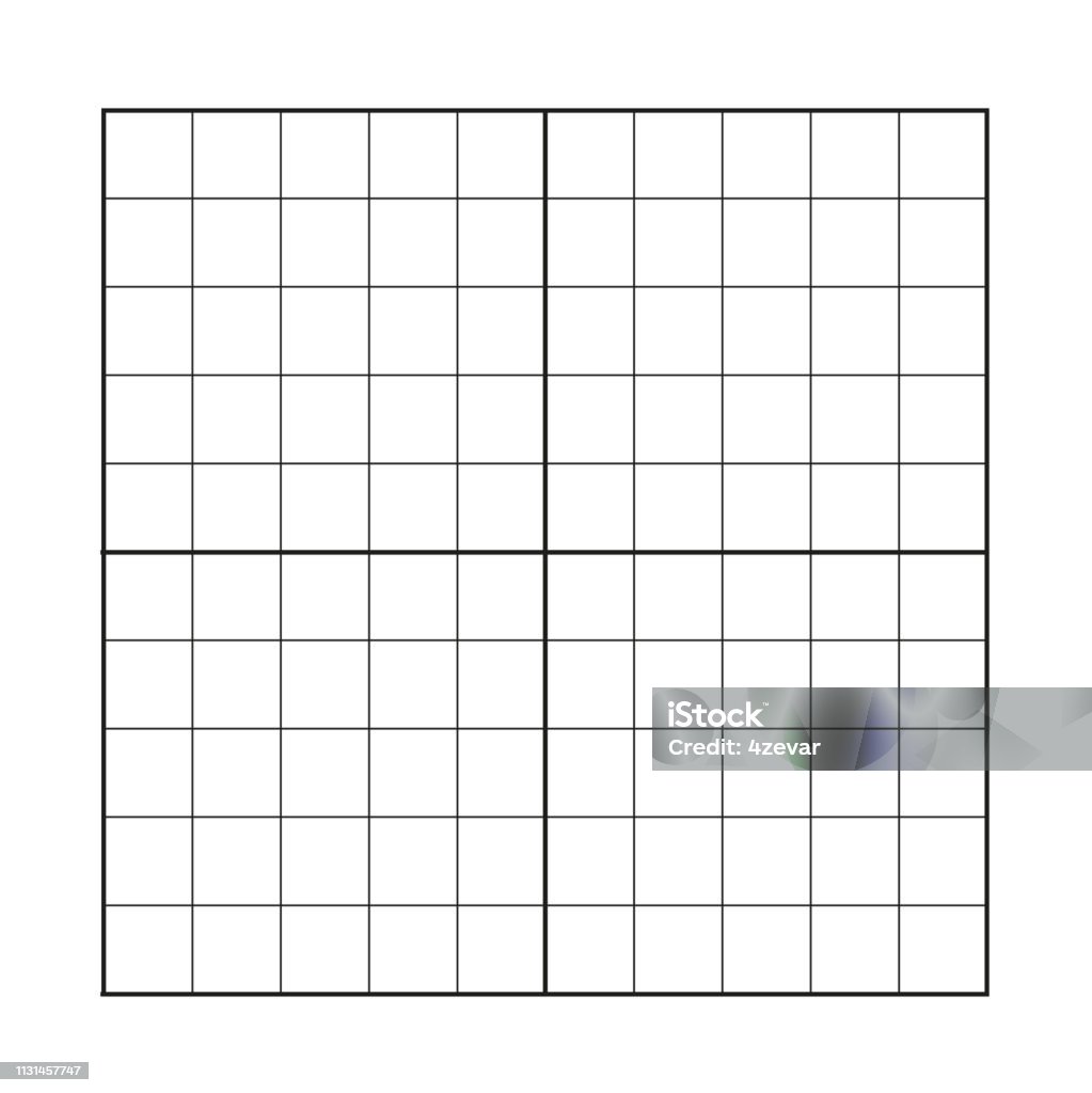 Vector Illustration Measured Grid Graph Plotting Grid Corner Ruler ...