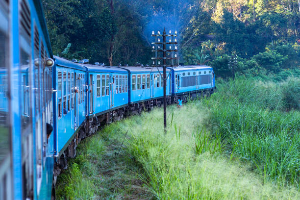 istock Train from Ella to Kandy . Sri Lanka. 1131457900