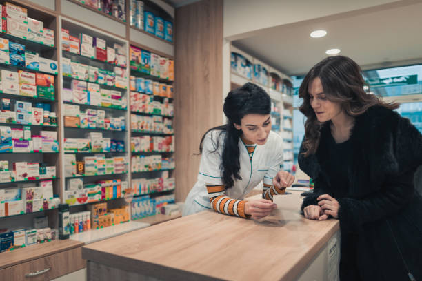 istock Smiling woman pharmacist 1131461050