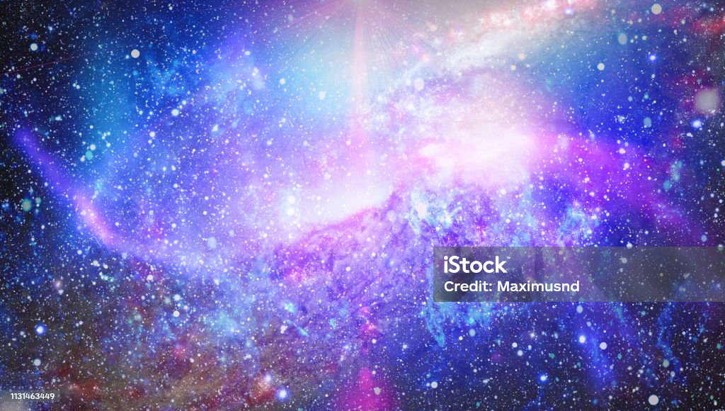 Glowing Nebula Space Background With Red Nebula And Stars Dreamscape Galaxy  Deep Space Science Fiction Fantasy In High Resolution Ideal For Wallpaper  Elements Of This Image Furnished By Nasa Stock Photo -