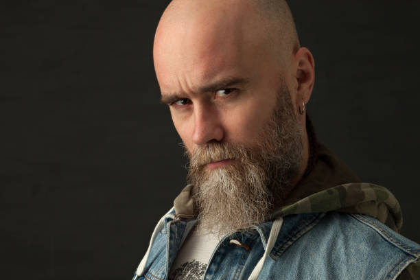 istock Studio portrait of a 35 year old bearded man 1131465622