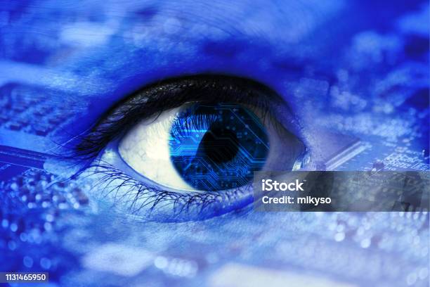 Create A Bionic View Stock Photo - Download Image Now - Abstract, Aspirations, Cyborg