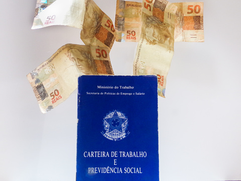 Brazilian work document and social security document