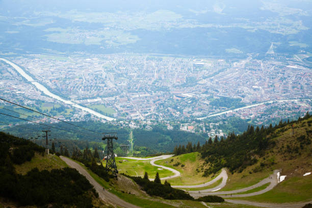 istock Innsbruck aerial view 1131475208
