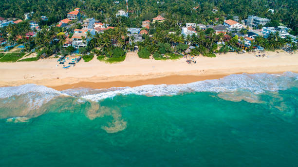 istock Aerial. Hikkaduwa beach. Sri Lanka. 1131481409