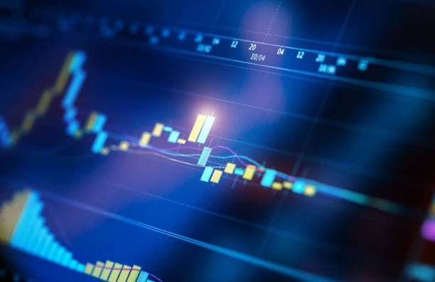 istock Trading market charts 1131482339