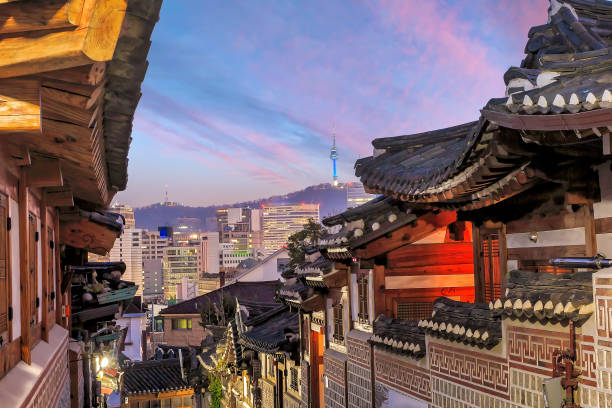 istock The Bukchon Hanok historic district 1131482647