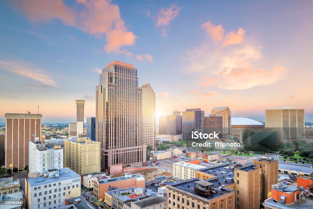Downtown New Orleans, Louisiana, USA New Orleans Stock Photo
