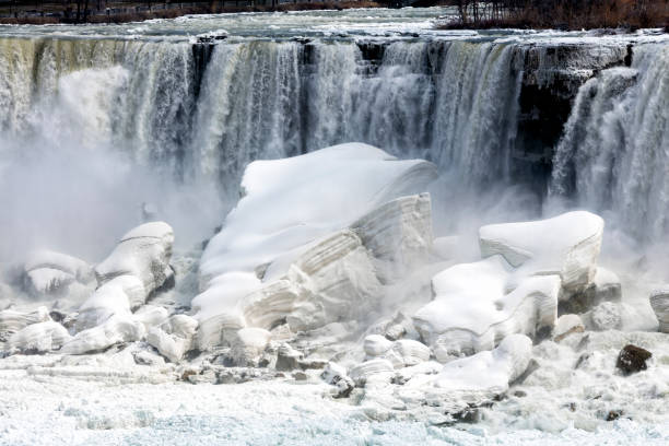 istock Niagara Falls with Ice Formations, USA 1131486063