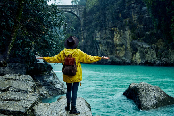 istock Traveler Looks at Landscape 1131486275