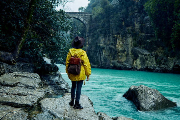 istock Traveler Looks at Landscape 1131486281