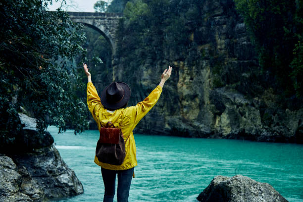 istock Traveler Looks at Landscape 1131486282