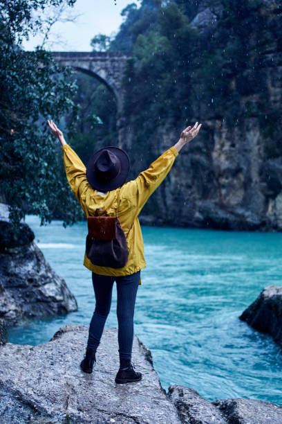istock Traveler Looks at Landscape 1131486327