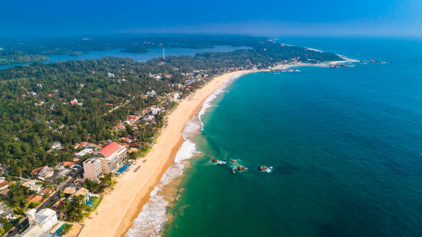istock Aerial. Hikkaduwa beach. Sri Lanka. 1131487786
