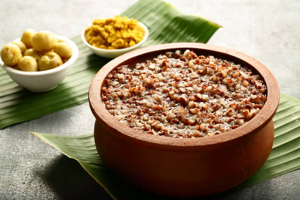 istock Healthy meal- brown rice porridge. 1131497490