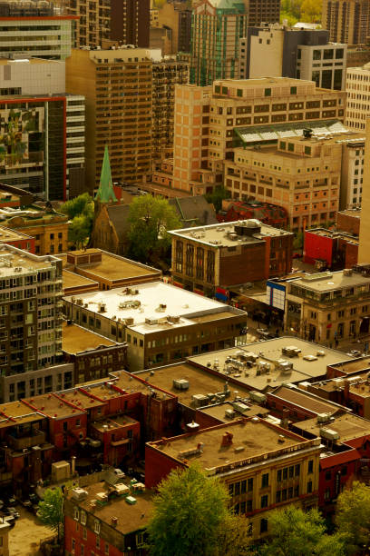 istock Aerial view Downtown Montreal modern buildings 1131498784