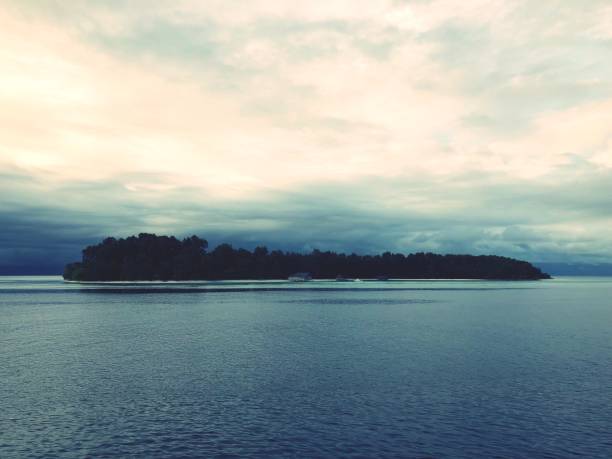 istock Island in raja ampat 1131499522