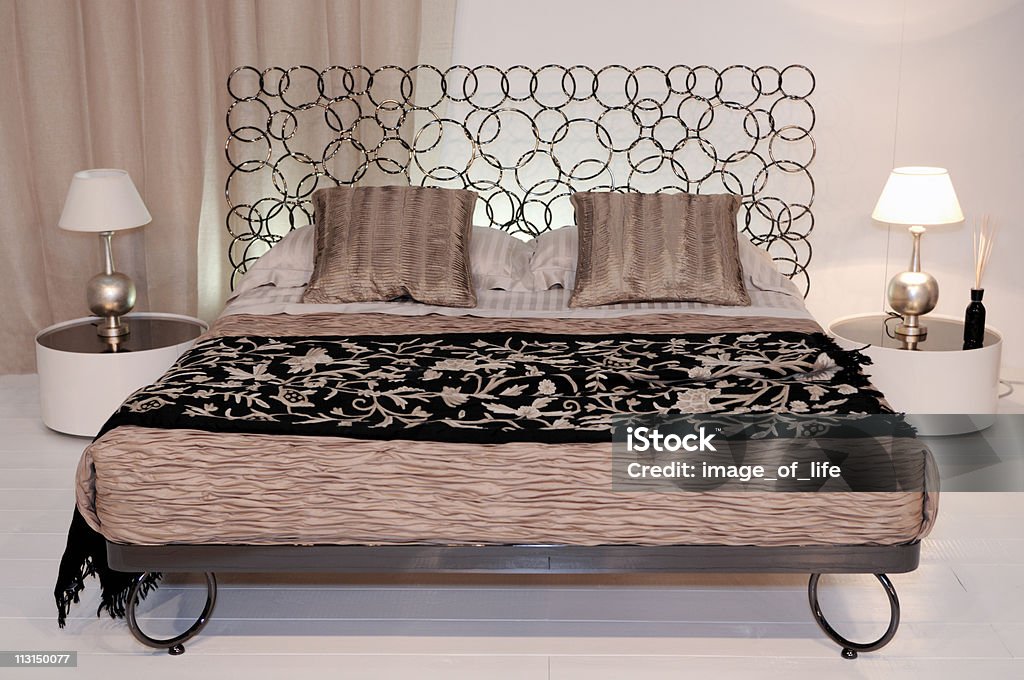 Bedroom  Bed - Furniture Stock Photo