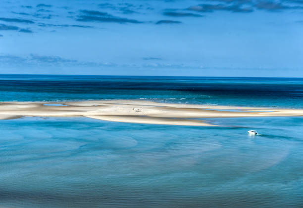 Sand dunes of Bazaruto Island, Mozambique.