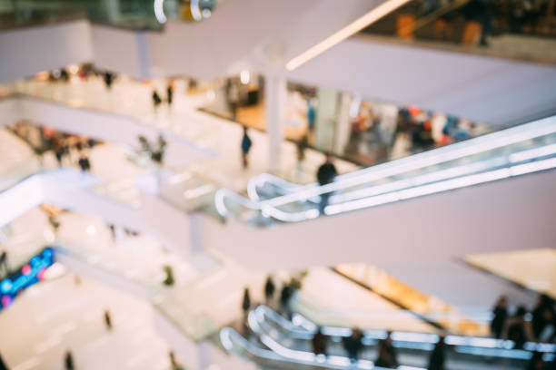 istock People Visiting Shopping Mall. Abstract Blur Blurred Boke Bokeh Background 1131516932