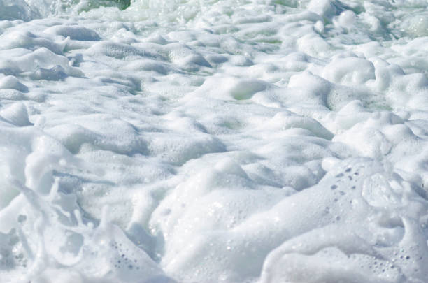 istock Splashing wave on the Black sea. 1131522474