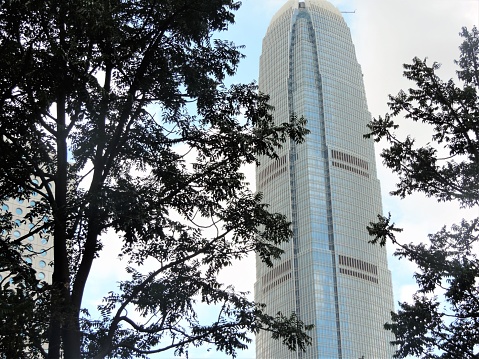 skyscrapers of Hong Kong