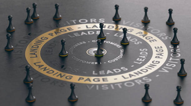 istock Successful Inbound Marketing And Landing Page Concept. Internet Leads Generation. 1131526784