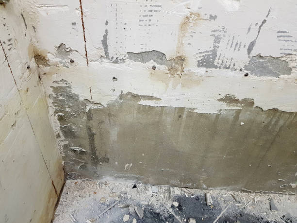 istock Bathroom renovation and aligned walls 1131527061
