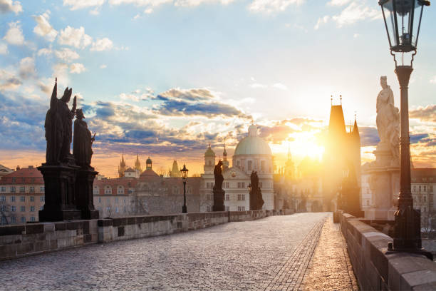 istock Prague panorama. Charles Bridge (Karluv Most) in Prague, Czech Republic 1131530401