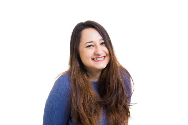 istock woman natural smile 1131534822
