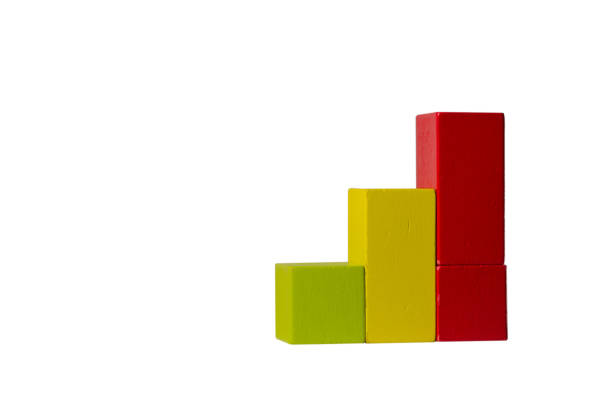 istock ladder of colored cubes on a white background 1131535841