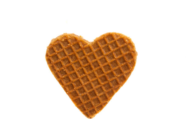 istock dutch waffles with hearts isolated 1131541794