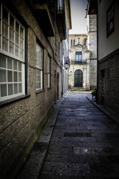 istock Old alley in the city 1131552629