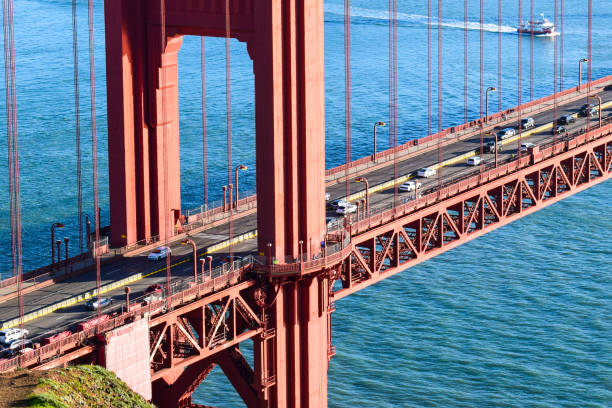 istock Golden Gate Bridge - Tower from Battery Spencer 1131553826