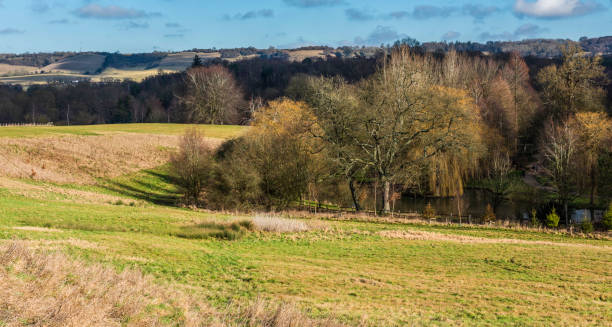 istock North Downs in Kent viewed from a footpath near Leeds, Maidstone 1131555392