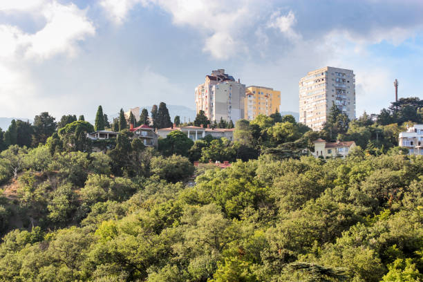 istock Residential homes on the mountain. 1131557802