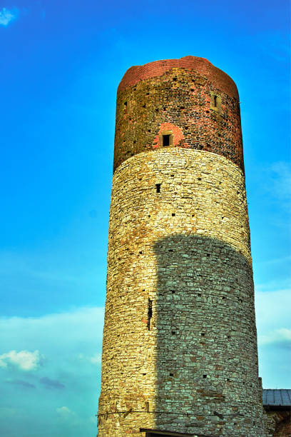 istock Tower of ruined medieval castle in Checiny 1131560030