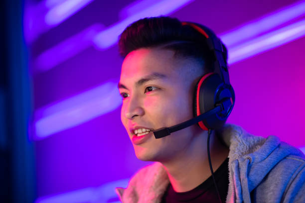 istock cybersport gamer have live stream 1131563206