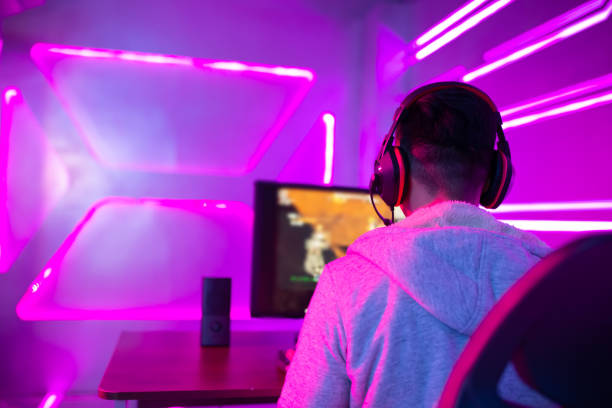 istock Young Asian cyber sport gamer 1131563534
