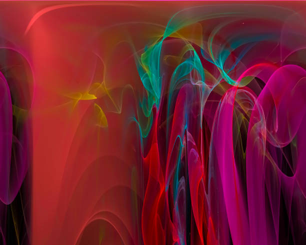 istock abstract digital fractal, beautiful design 1131566286