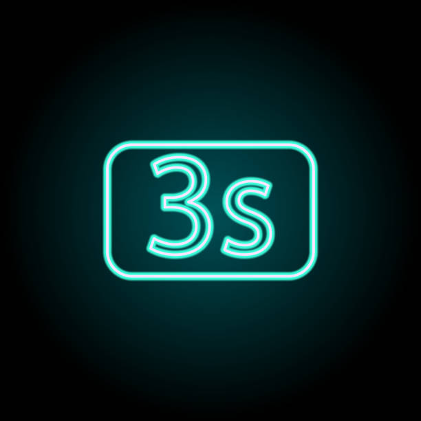 istock Timer sign icon. Elements of Image in neon style icons. Simple icon for websites, web design, mobile app, info graphics 1131566370