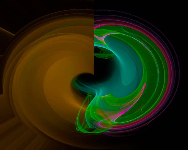 istock abstract digital fractal, beautiful design 1131566454