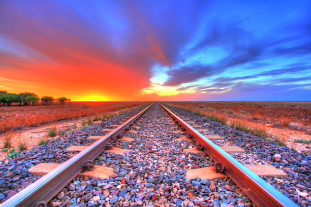istock Indian-Pacific railway across the Nullarbor 1131569519