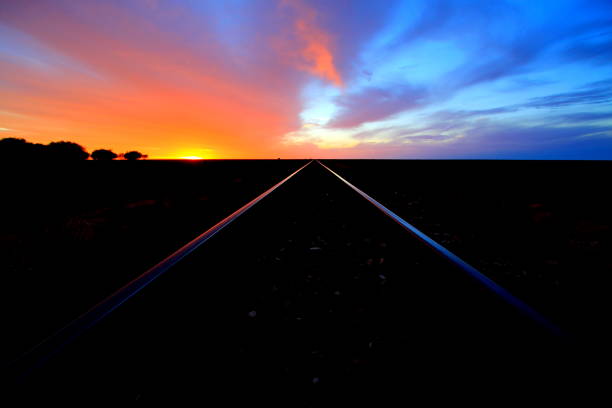 istock Indian-Pacific railway across the Nullarbor 1131571269
