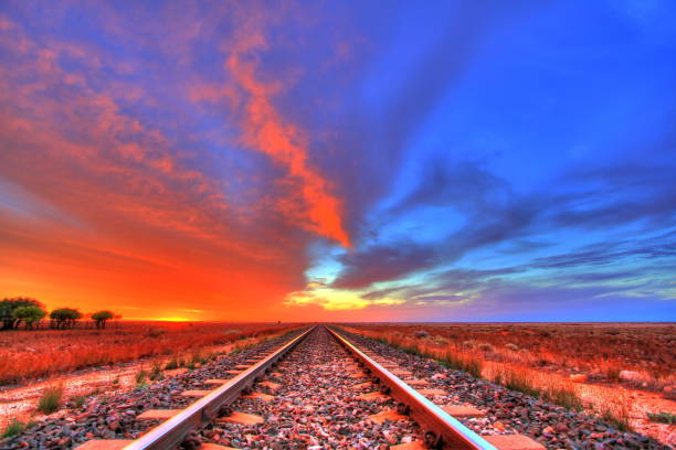 istock Indian-Pacific railway across the Nullarbor 1131571374