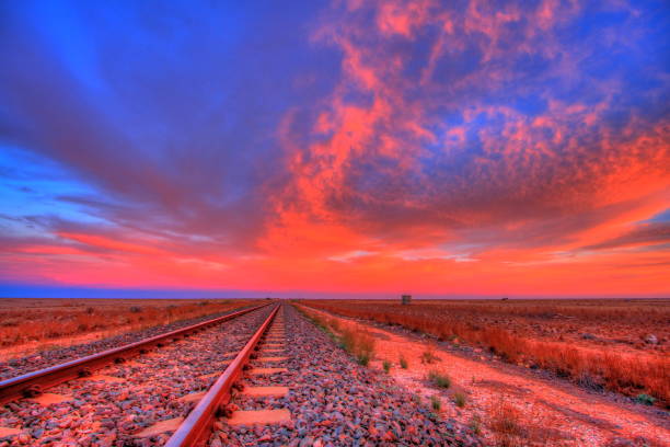 istock Indian-Pacific railway across the Nullarbor 1131571466