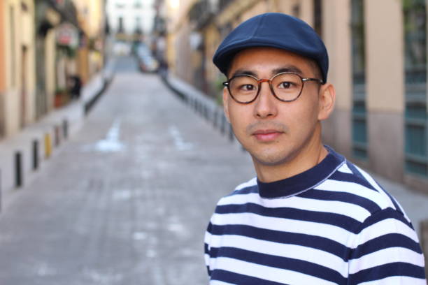 istock Asian American man with copy space 1131573089